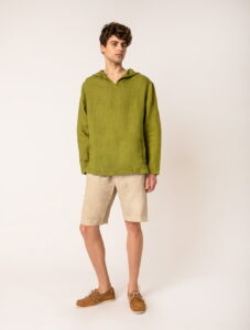 Λινή βερμούδα (ln-003)